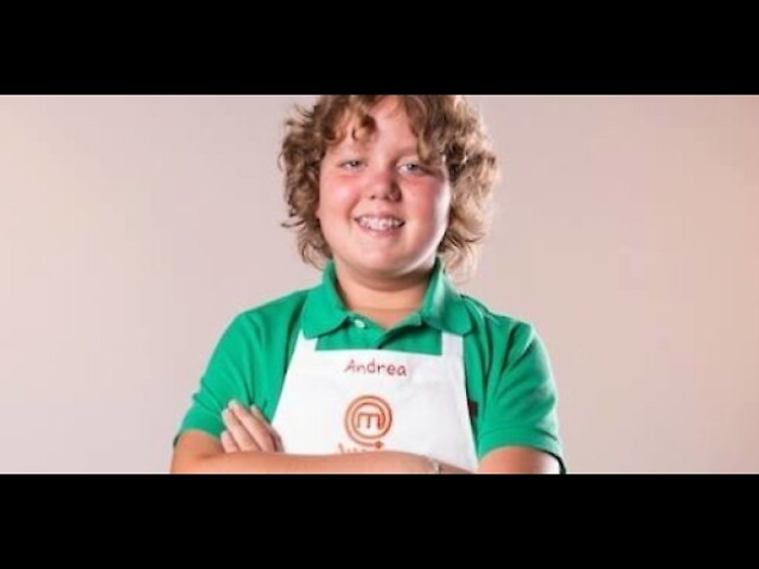 Morto Andrea Pace di MasterChef Junior