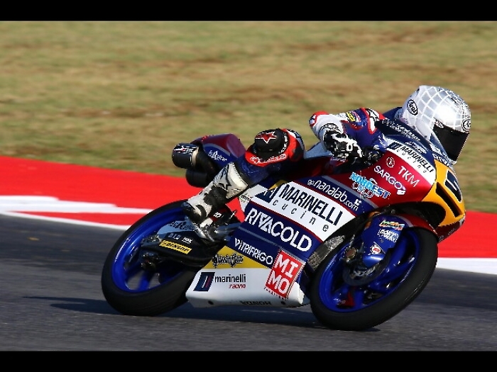 Misano: Romano Fenati vince in Moto3