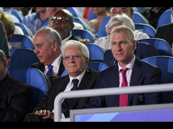 Mattarella dichiara aperte Universiadi