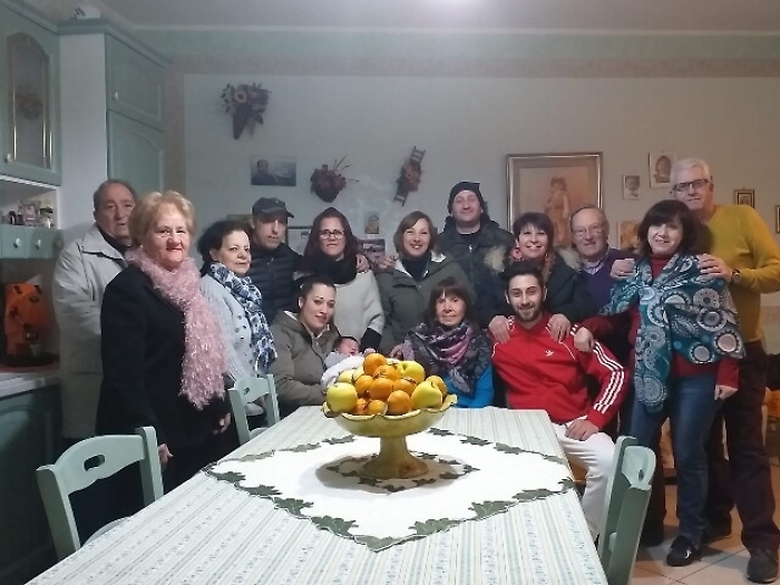 Neonata ha trisavola e bisnonni vivi