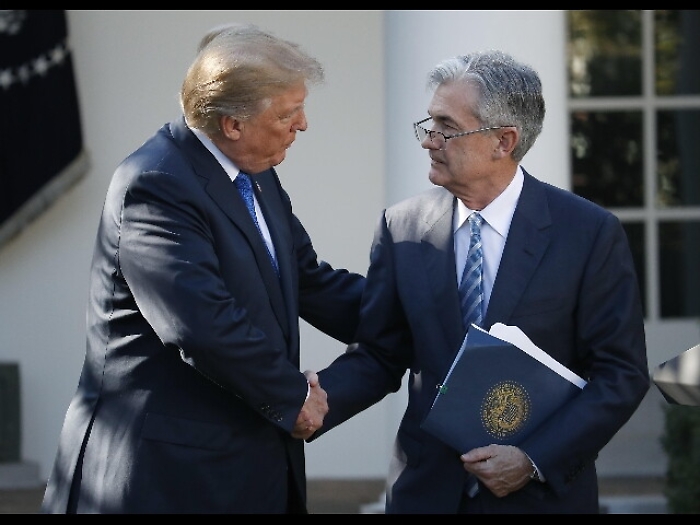 Fed: cena informale Trump-Powell