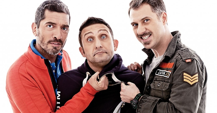 Trio Medusa ad Agira: risate all'Outlet 