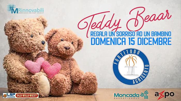 La Fortitudo organizza il "Teddy bear Toss"