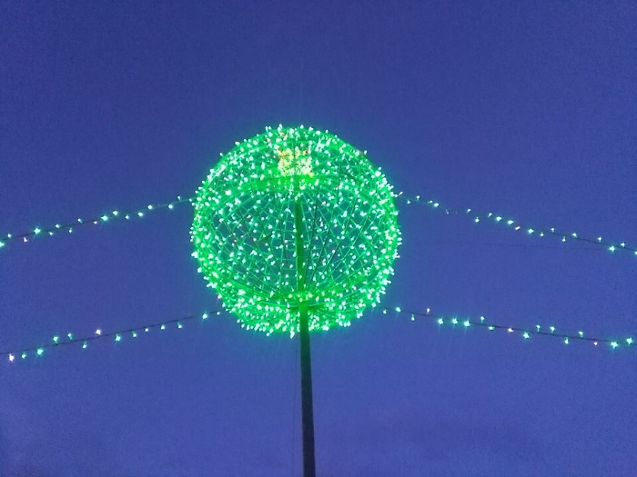 Montevago, si inaugura l'Albero di Natale alto 16 metri