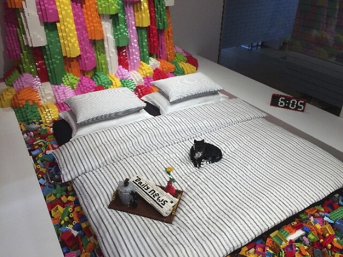 Danimarca:gara per dormire in Lego House