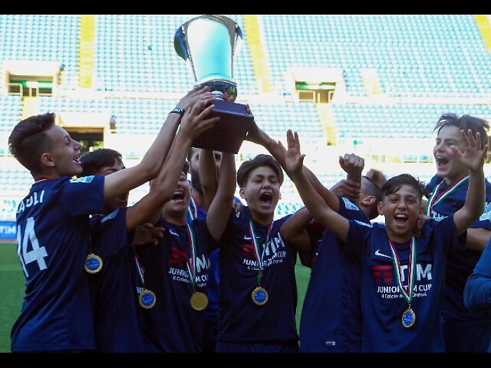 Junior Tim Cup,vince Don Guanella Napoli