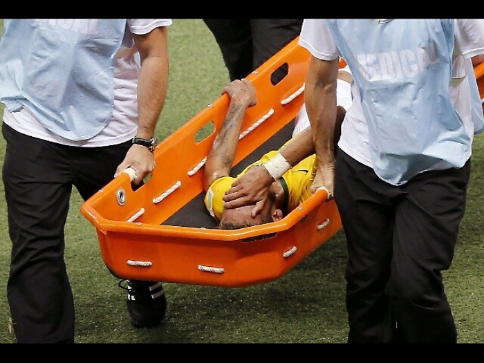 Neymar ricorda infortunio Mondiali 2014