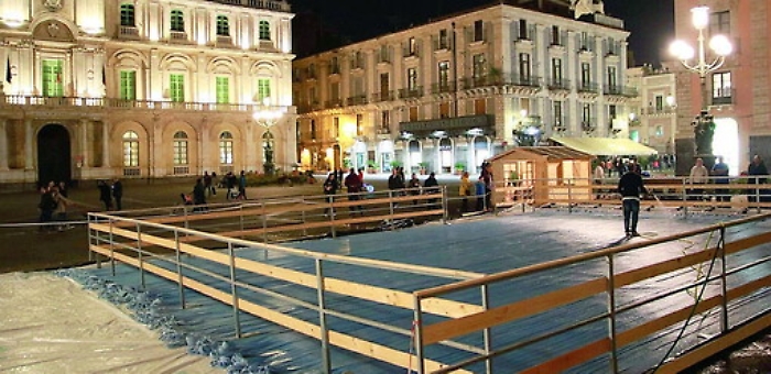 Catania, pista di pattinaggio in forse al Giardino Bellini: lavori ancora fermi