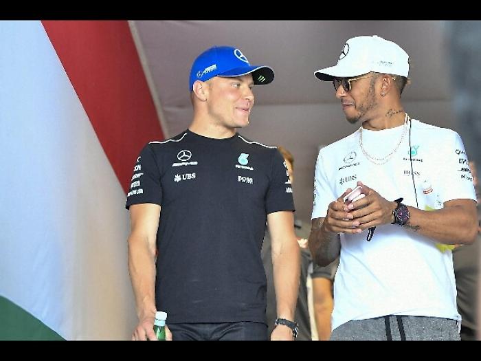 Hamilton, contento per 3/o posto Bottas