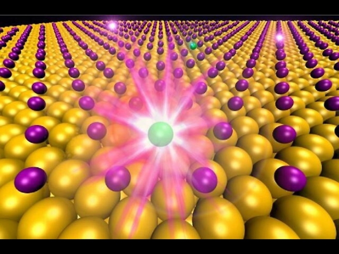 Gli atomi obbediscono alla gravit&agrave;