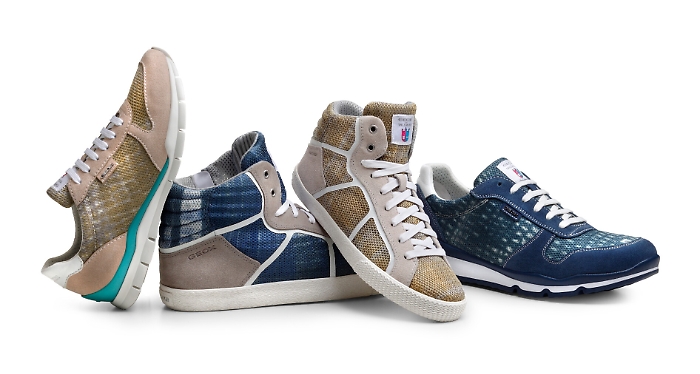 Coloratissime e glamour: Geox lancia la nuova linea di sneaker estive