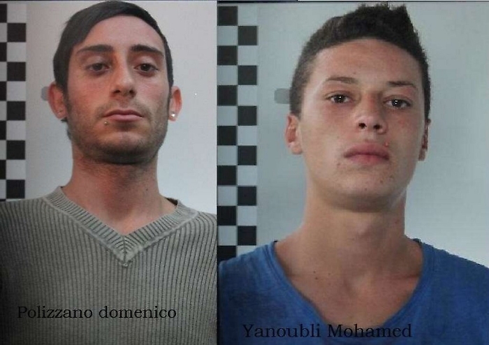 Palermo, scippano turisti fuga ripresa da telecamera