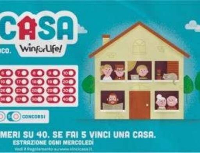 Sfida la fortuna e vince 500mila euro per l’acquisto di una casa a Partinico