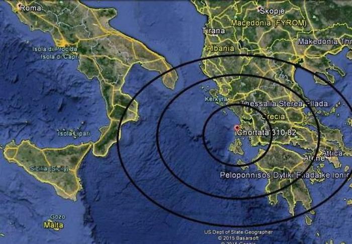 Terremoto di 6.5 sulla costa della Grecia avvertito anche in tutto il litorale catanese