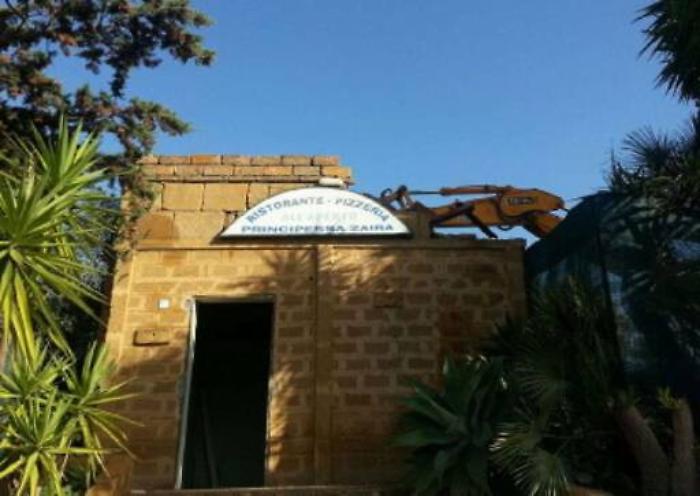 Valle dei Templi, completata demolizione di ristorante abusivo