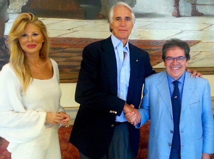 Il presidente del Coni Malag&ograve; a Palazzo degli Elefanti