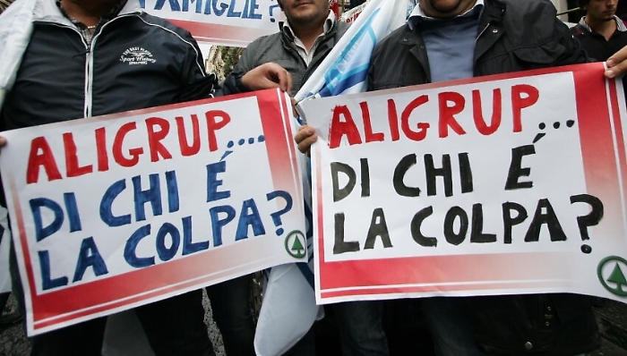Fallimento Aligrup, otti rinvii a giudizio: c'&egrave; anche la famiglia Scuto