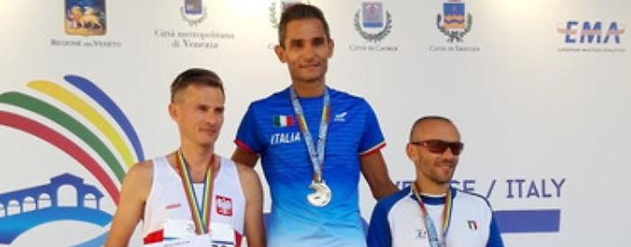 Titolo europeo Master M45 all'aragonese Luigi Giuliana 
