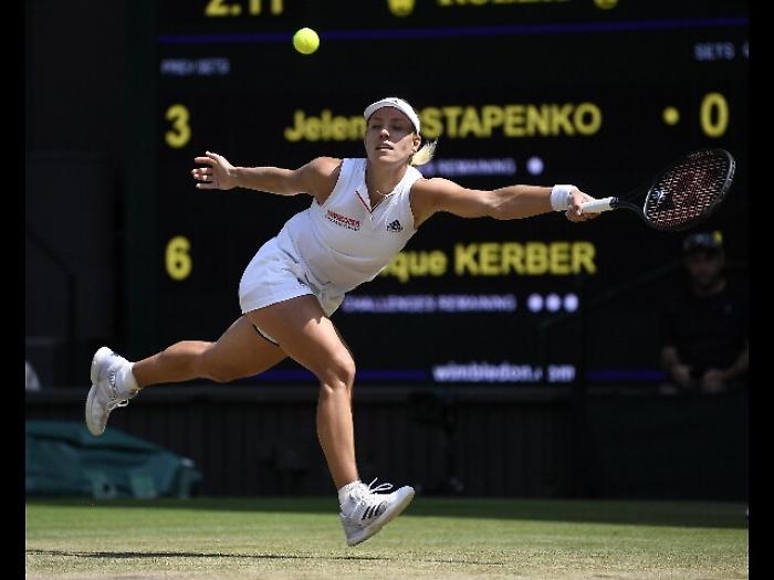 Wimbledon: Kerber prima finalista