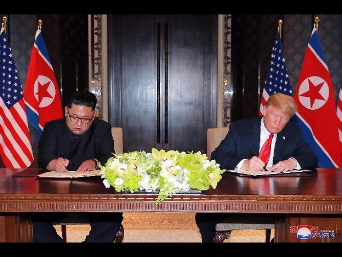 Trump posta su Twitter lettera Kim