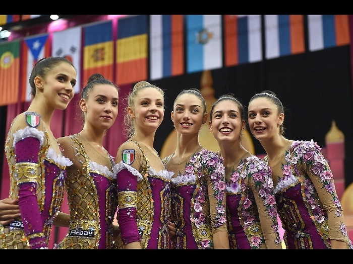 Mondiali ritmica, 5/o posto per l'Italia