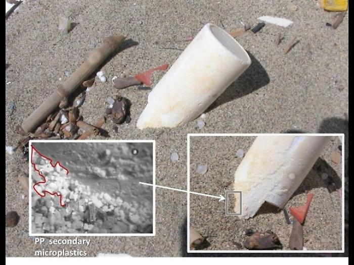 Microplastica, 2.000 tonn. su spiagge