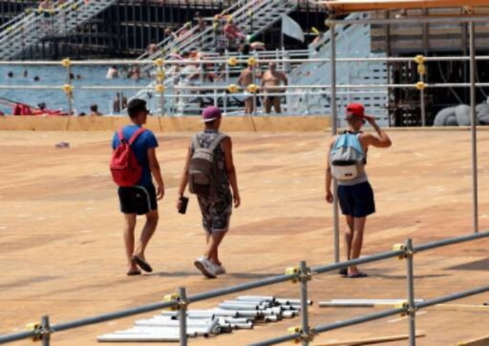 Catania e il pericoloso solarium incompiuto a San Giovanni li Cuti