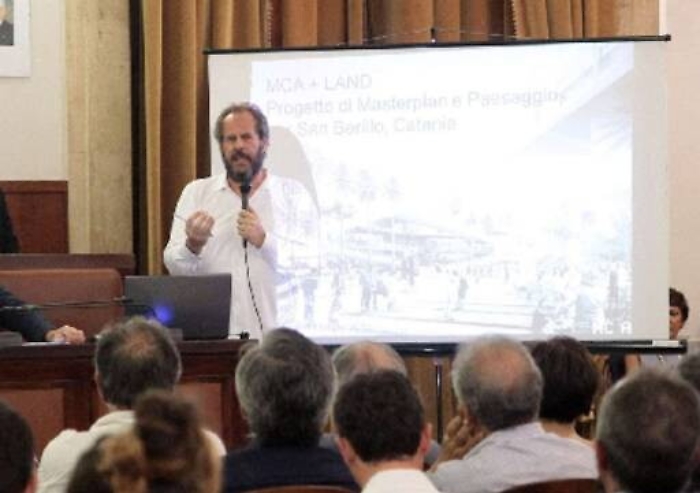 Catania, l’archistar in Consiglio con “vista” sul futuro della città