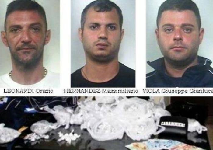 Catania, market della droga in viale Grimaldi: tre arresti