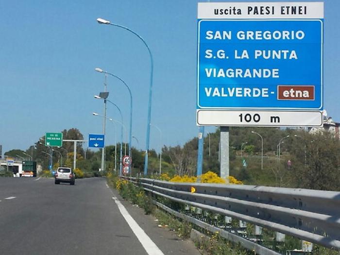 Tangenziale di Catania, chiude per 3 giorni lo svincolo Paesi Etnei