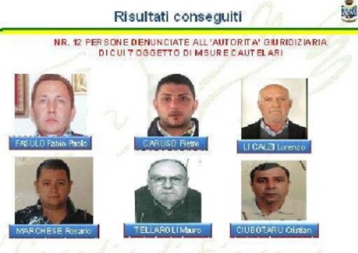 Gela, risanavano illegalmente aziende in crisi: cinque arresti 