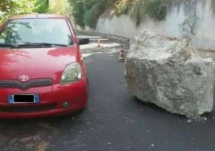 Monte Pellegrino, tragedia sfiorata per l&rsquo;ennesimo crollo