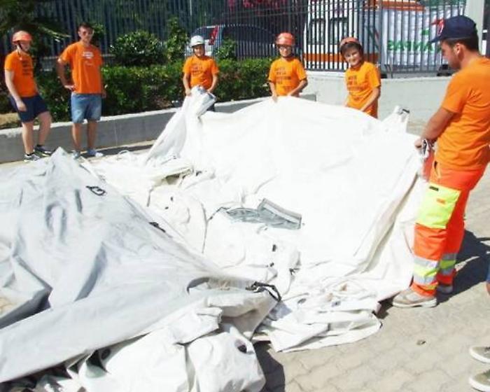 Protezione Civile: a Lampedusa un campo Cisom con 21 bambini