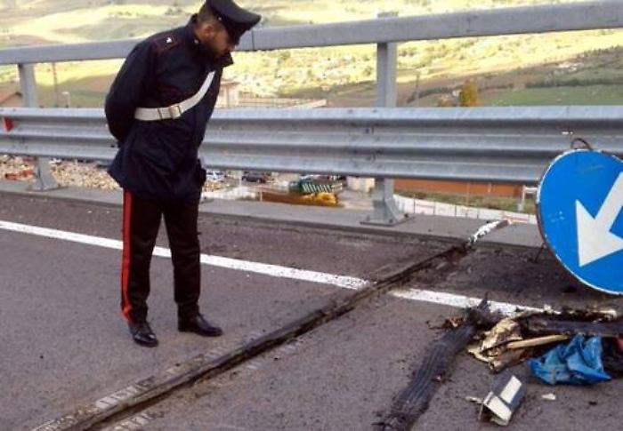 Si inclina pilone sulla Palermo-Sciacca la Statale chiusa per controlli e riaperta