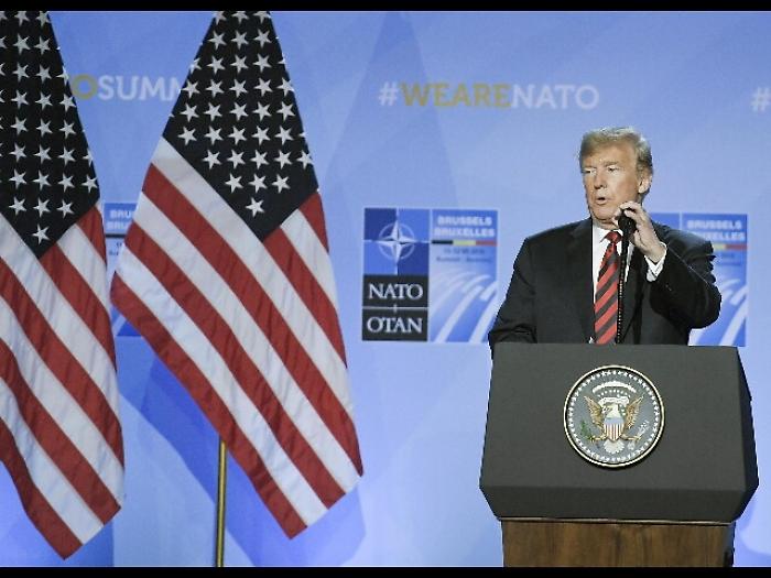 Trump, oggi la Nato &egrave; molto pi&ugrave; forte