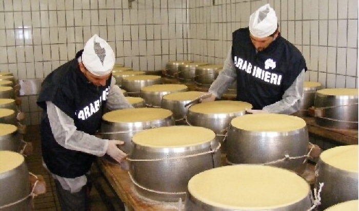 Chiuso caseificio a Francofonte Sequestrati 30 kg di formaggi