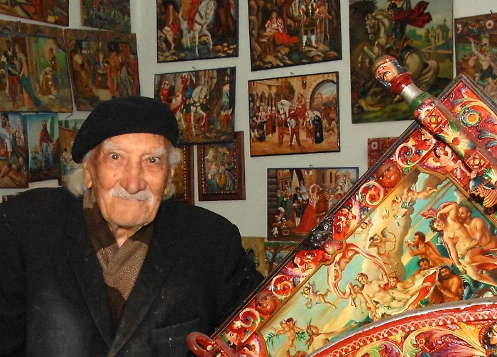 Aci Sant’Antonio: morto a 102 anni Domenico Di Mauro, maestro dei carretti