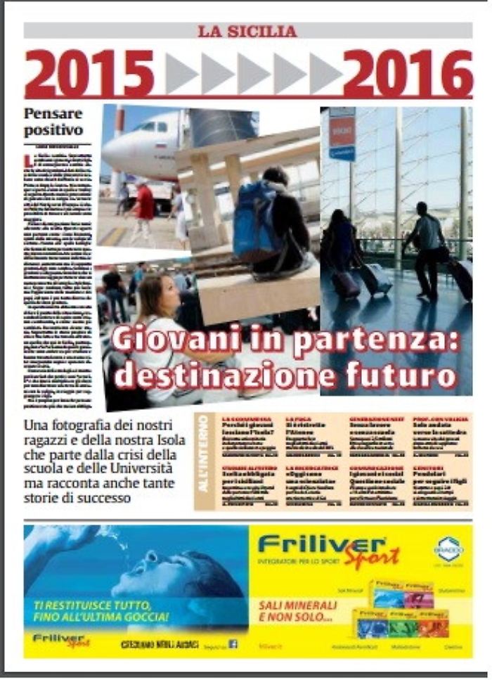 Con La Sicilia in edicola il primo inserto di fine anno