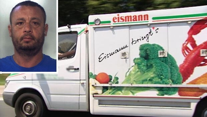 Prendeva di mira i furgoni dei surgelati: rapinatore arrestato nel Catanese