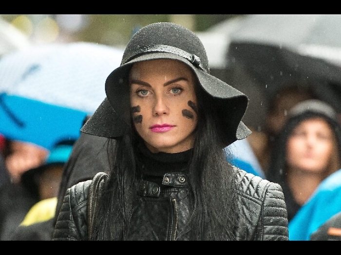 Aborto:donne in nero a Pe contro Polonia