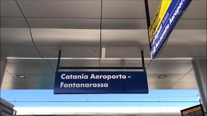 Via libera alla passerella pedonale di 780 metri con tapis roulant tra stazione Fontanarossa e aeroporto Vincenzo Bellini
