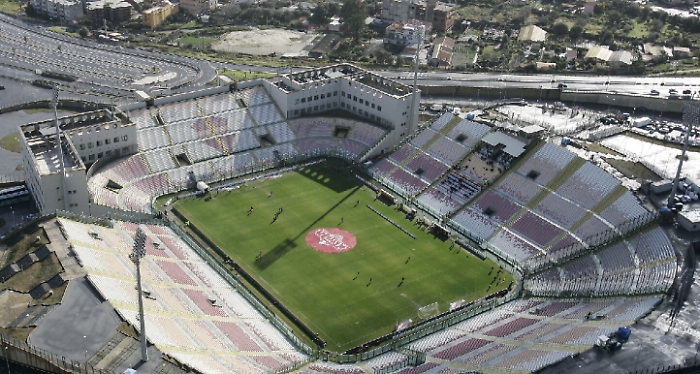 Lo stadio di Messina