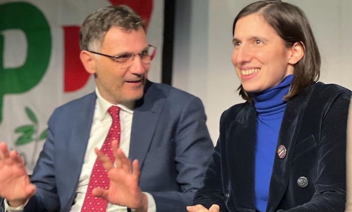 Anthony Barbagallo ed Elly Schlein