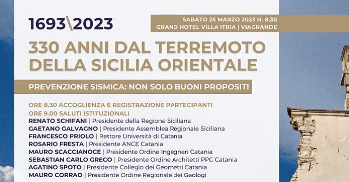 ANCE 330 anni dal terremoto