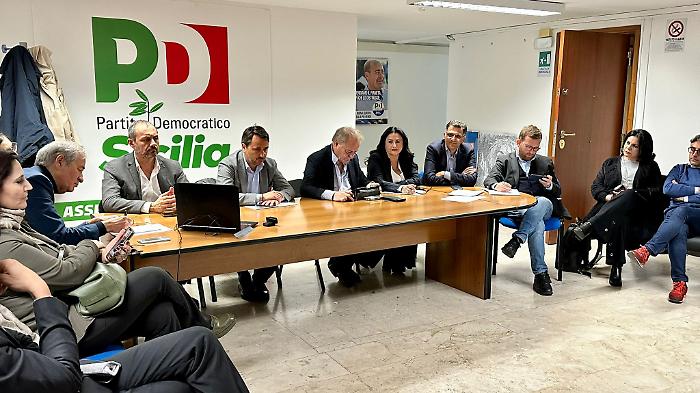 Segreteria regionale del Pd a Palermo