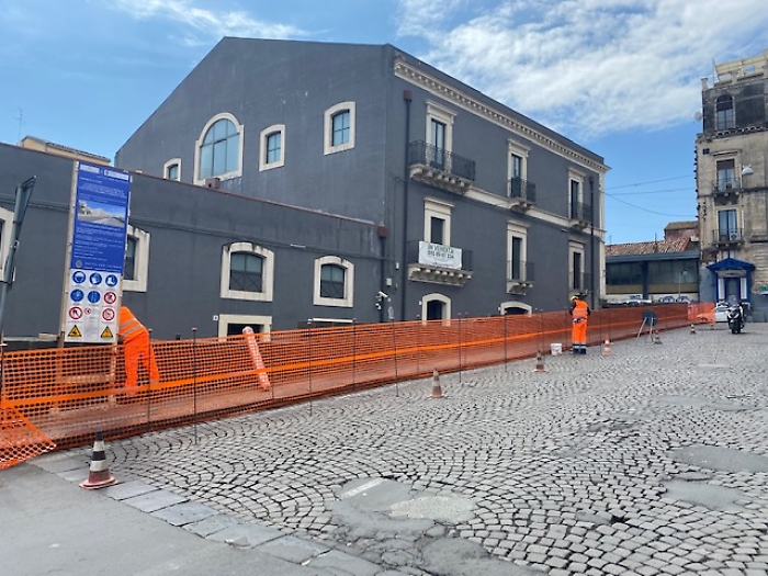 Lavori strade Catania