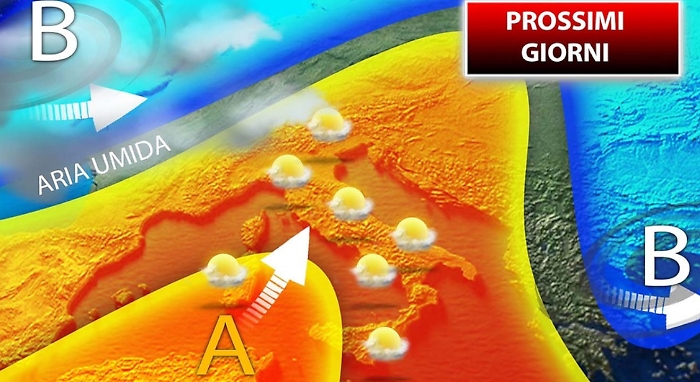 Previsioni del tempo, anticiclone africano