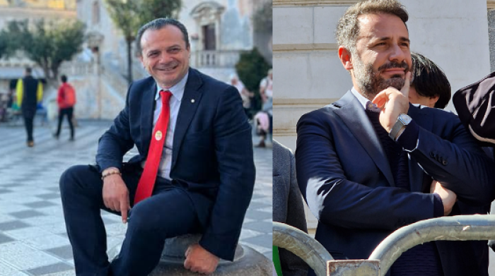 Cateno De Luca e Nuccio Di Paola