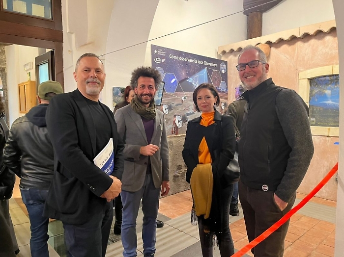 da sx - Winterle, Greco, Bonanno, Cimenti