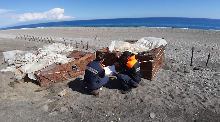 Guardia costiera a Fondachello